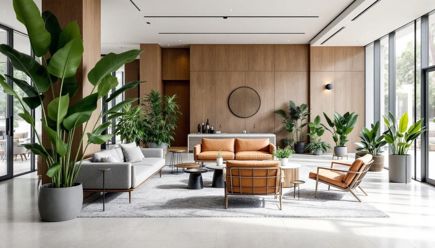 Tendances actuelles dans l'ameublement des établissements hôteliers